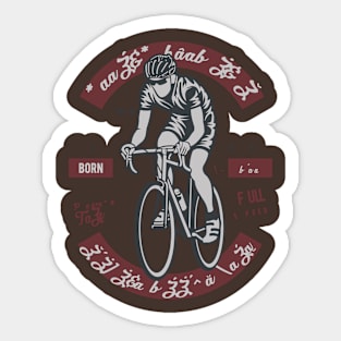 bicycle Sticker